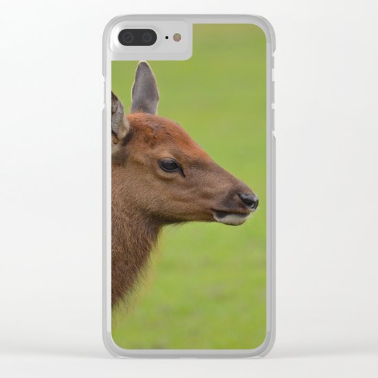 Baby Elk Clear iPhone Case