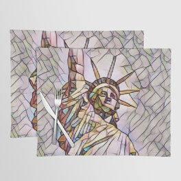 Statue of Liberty Mosaic Placemat