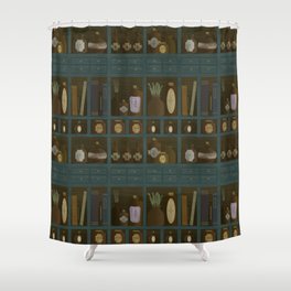 Apothecary Shower Curtain