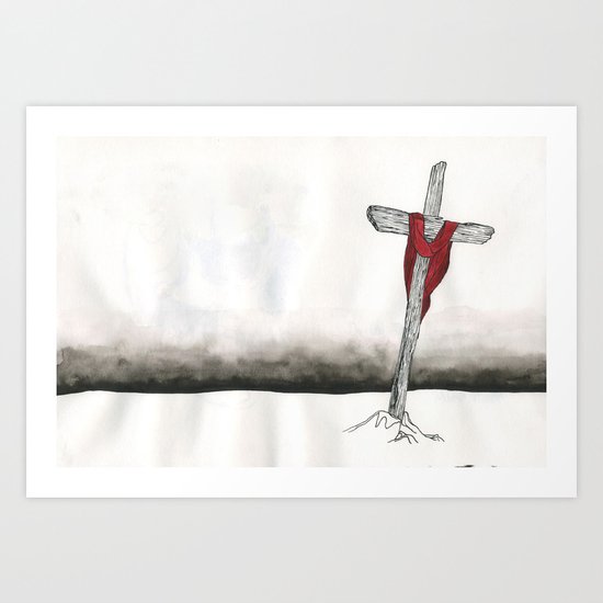 Cross Art Print