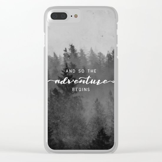 And So The Adventure Begins III Clear iPhone Case