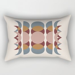 Moon Phases Abstract IX Rectangular Pillow