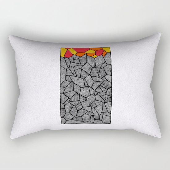 - sun would have a door to the dancefloor - Rectangular Pillow