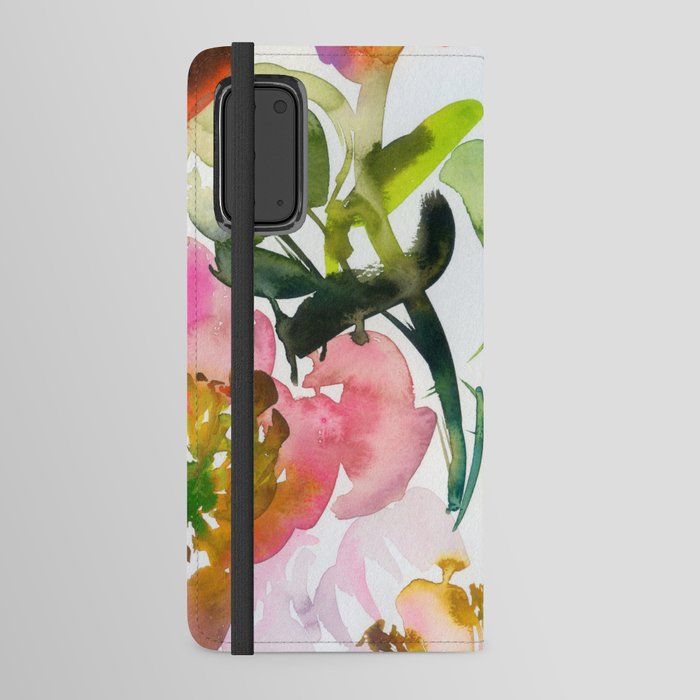 soft peonies N.o 3 Android Wallet Case
