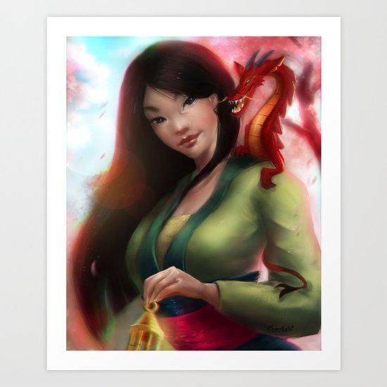 Mulan Art Print