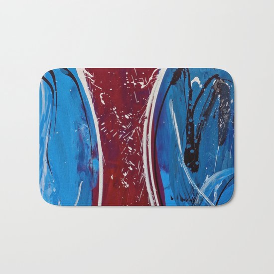 Red Dress Bath Mat