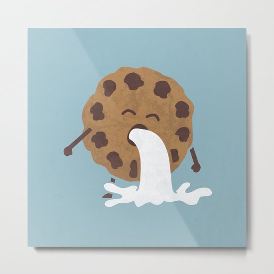 Milk Was A Bad Choice Metal Print
