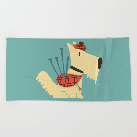 Scottish Terrier - My Pet Beach Towel