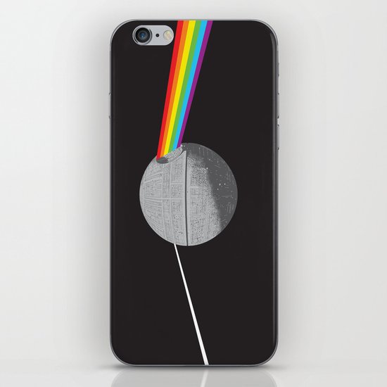 The Darth Side of the Moon: Episode IV Alderaan iPhone & iPod Skin