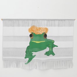 Funny Green Frog Wall Hanging