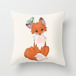 Fiona Pondering Throw Pillow