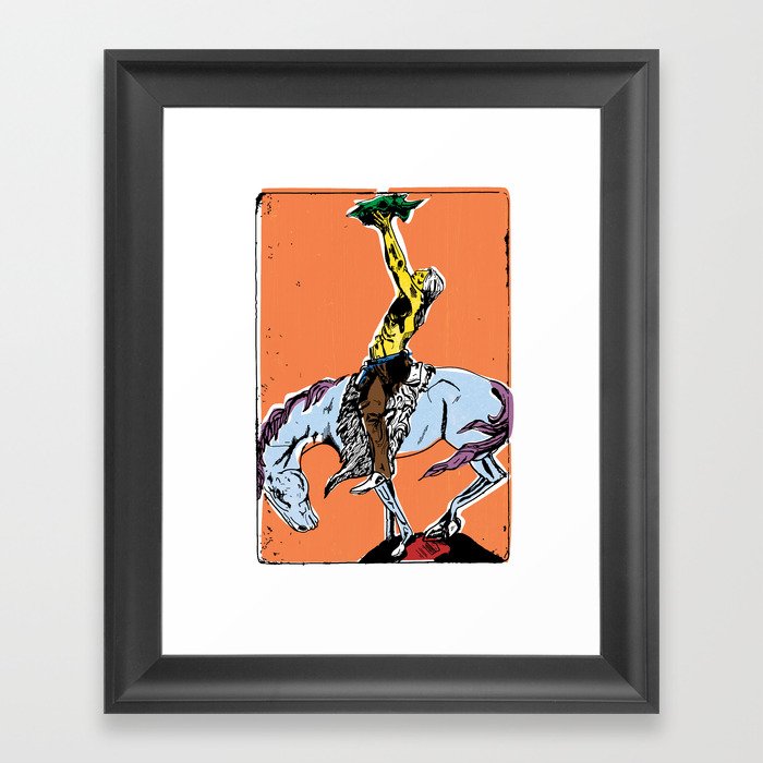 Spirit Rider Framed Art Print