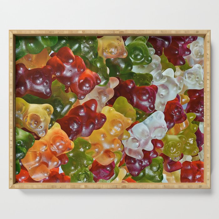 Candy Gummy Bears Serving Tray