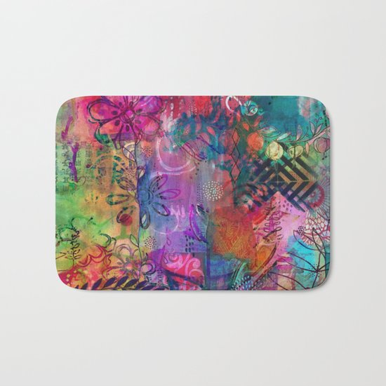 A Delicate Mess Bath Mat