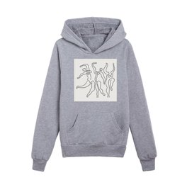 Three Dancers by Pablo Picasso Kids Pullover Hoodies