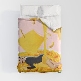 Cheese Dreams (Pink) Comforter