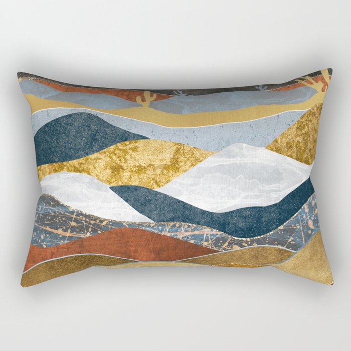 Desert Cold Rectangular Pillow