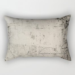 Abstract gray Rectangular Pillow