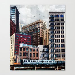 Rooftop #7 Canvas Print