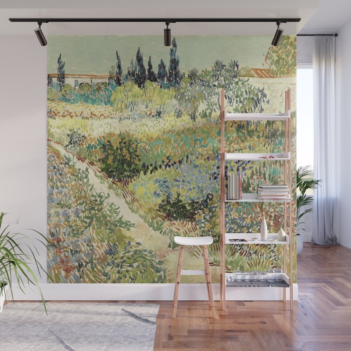 Vincent Van Gogh : Garden at Arles Wall Mural