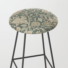 William Morris Vintage Double Bough Orkney Sage Bar Stool