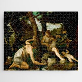 Paolo Veronese (Paolo Caliari) "Adam and Eve after the Expulsion from Paradise" Jigsaw Puzzle