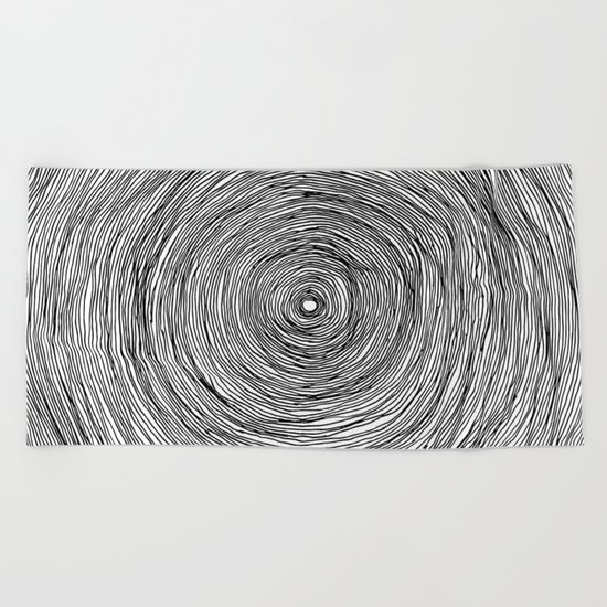 DARK MATTER Beach Towel