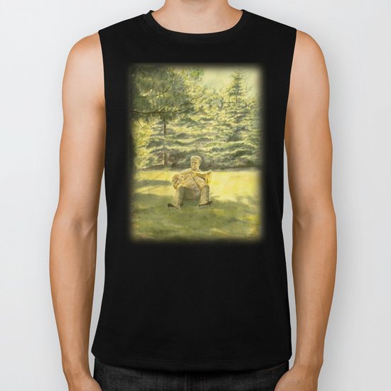 Man, Music and Nature Biker Tank