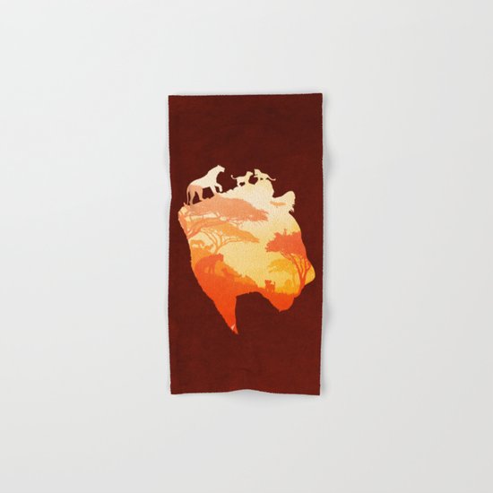 The Heart of a Lioness Hand & Bath Towel