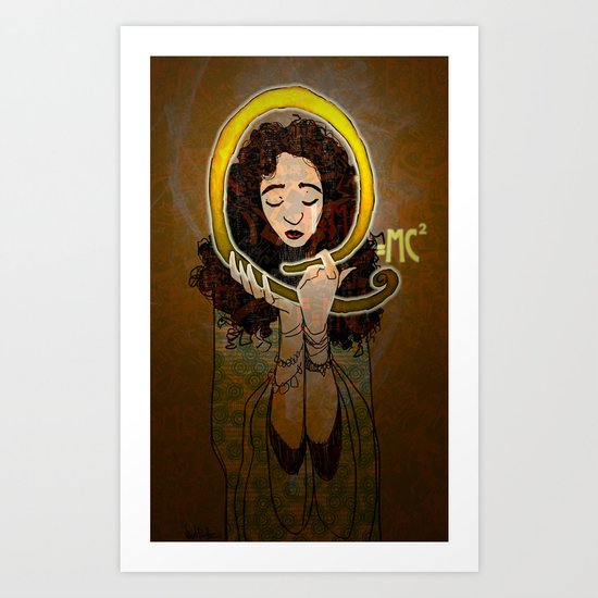 E=mc 2 Art Print