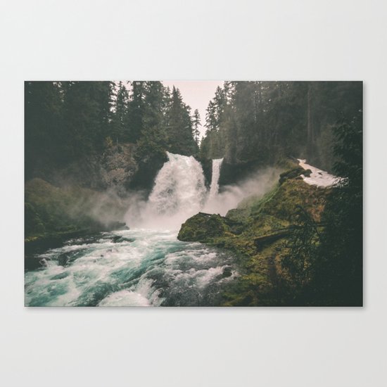 Sahalie Falls Canvas Print