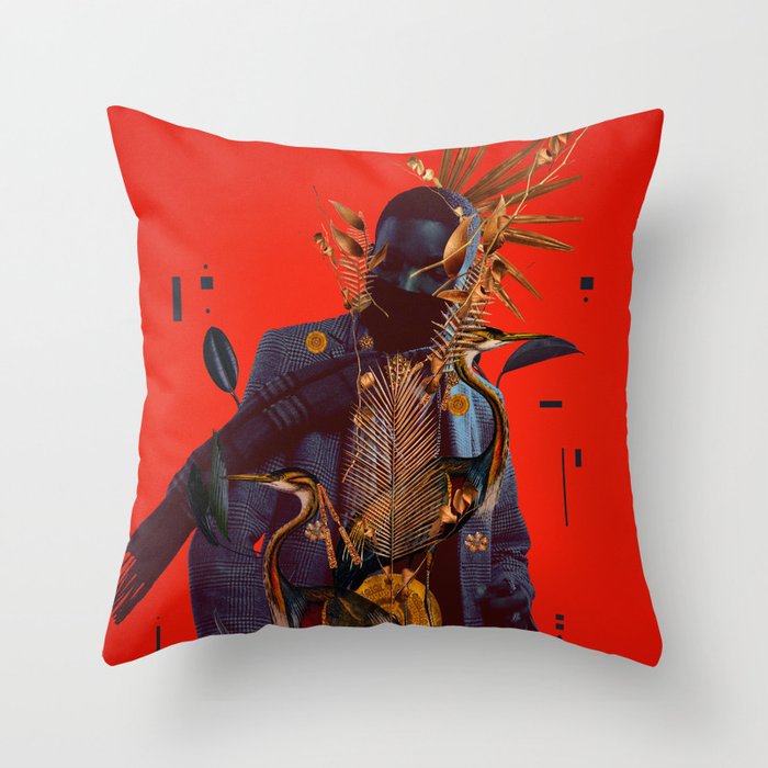 Midnight Jazz in New Orleans V Throw Pillow