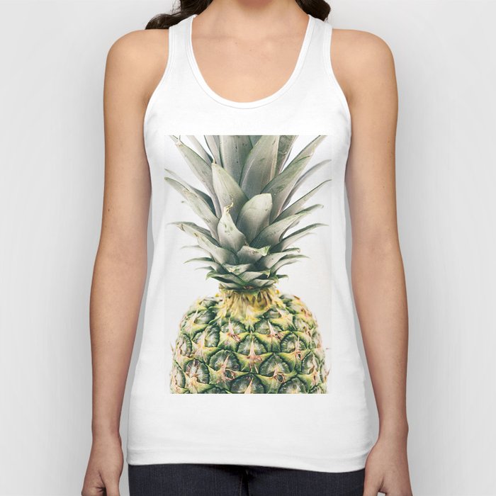 Pineapple Close-Up Tank Top
