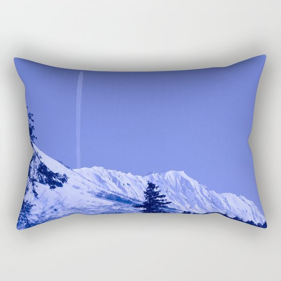 True Blue Rectangular Pillow