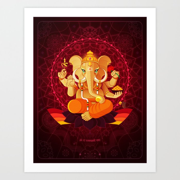 Ganesha | Animal Gods Art Print