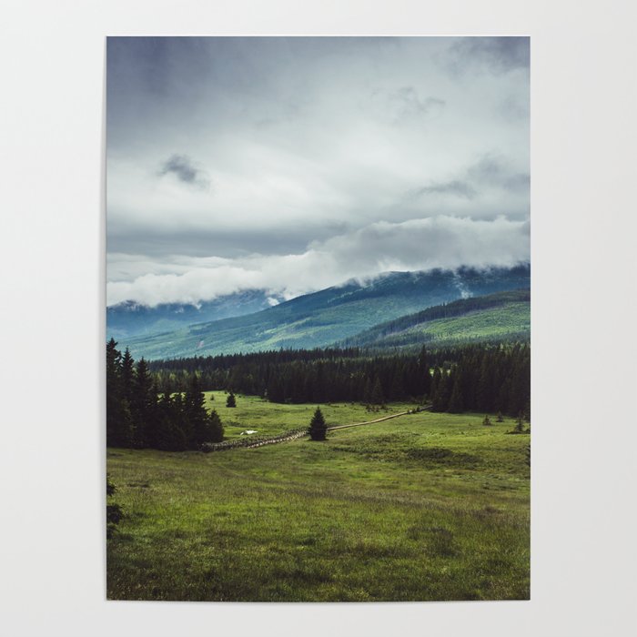 Mountain Trail - Landscape and Nature Photography Poster