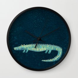 Alligator - or maybe Crocodile Wall Clock