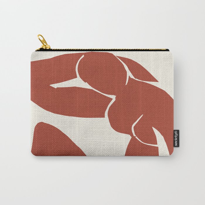 Red Blue Nude by Henri Matisse Carry-All Pouch