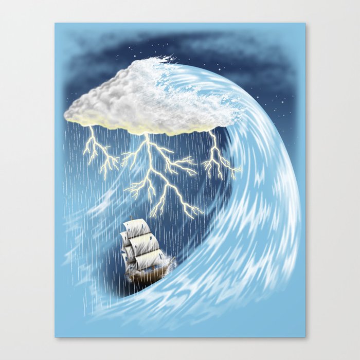 Perfect Storm Canvas Print
