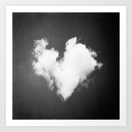 Black And White Heart Photography Love Cloud In Sky Dark Hearts Art Print By Carolyn Cochrane Society6 Black And White Heart Photography Love Cloud In Sky Dark Hearts Art Print By Carolyn Cochrane Society6
