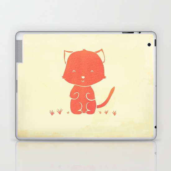 Happy Cat Laptop & iPad Skin