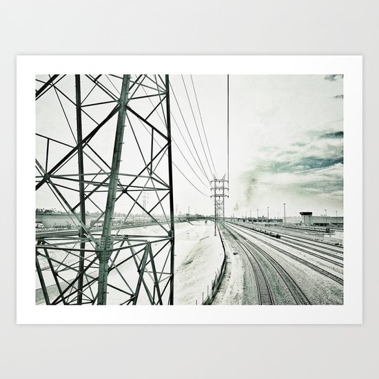 Los Angeles River Art Print