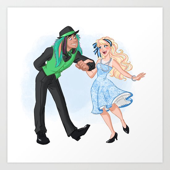 Dapper Day Art Print