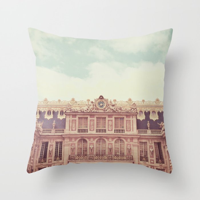 Chateau Versailles Throw Pillow