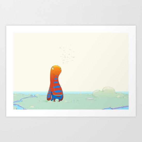 Herp Art Print