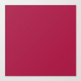 French Wine Red Canvas Print