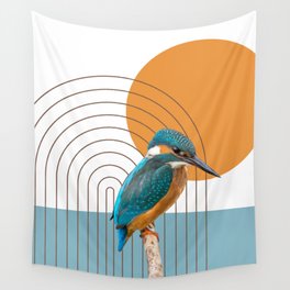Colorful bird Wall Tapestry