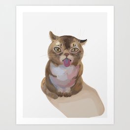 cat 001 Art Print