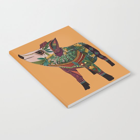 pig love amber Notebook