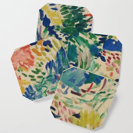 Landscape at Collioure - Henri Matisse - Exhibition Poster Coaster